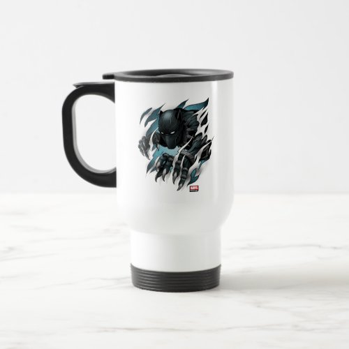 Avengers Classics  Black Panther Tearing Through Travel Mug