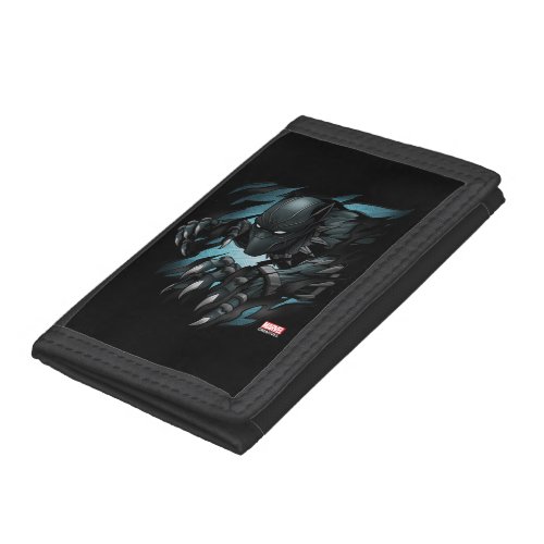 Avengers Classics  Black Panther Tearing Through Trifold Wallet
