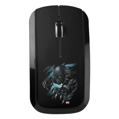 Avengers Classics  Black Panther Tearing Through Wireless Mouse