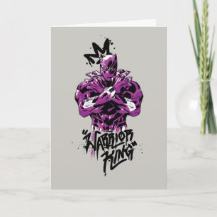 Avengers Classics Black Panther Warrior King Card