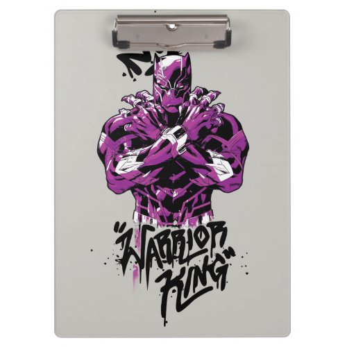 Avengers Classics  Black Panther Warrior King Clipboard