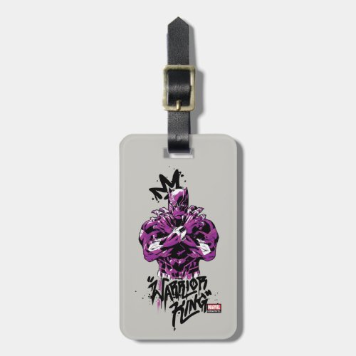 Avengers Classics  Black Panther Warrior King Luggage Tag