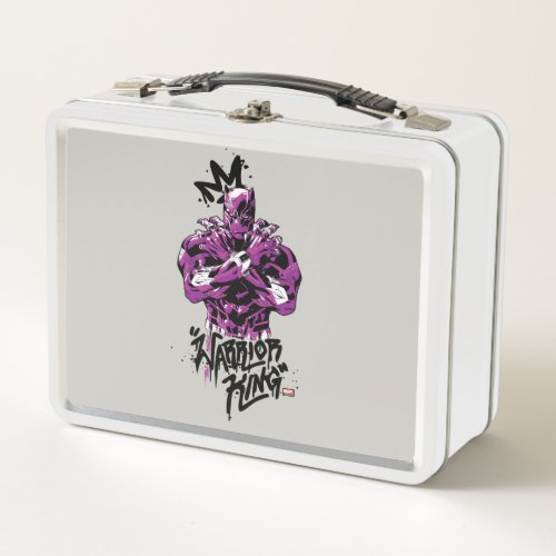 Avengers Classics  Black Panther Warrior King Metal Lunch Box