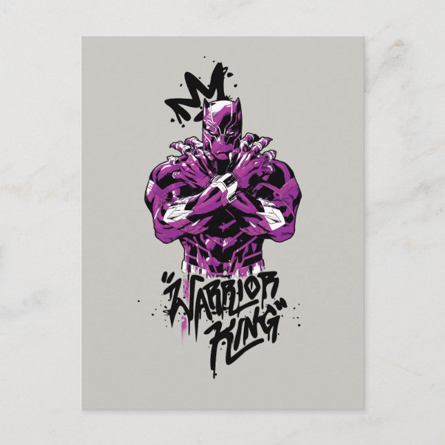 Avengers Classics | Black Panther Warrior King Postcard (Front)