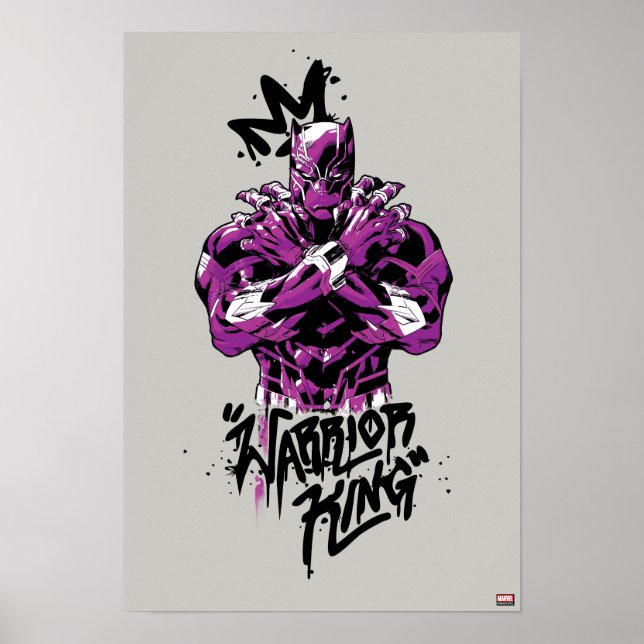 Avengers Classics | Black Panther Warrior King Poster (Front)