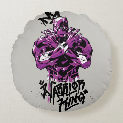Avengers Classics  Black Panther Warrior King Round Pillow
