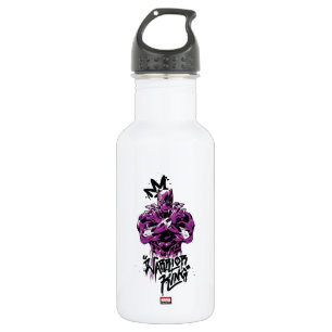 Avengers Classics   Black Panther Warrior King Stainless Steel Water Bottle
