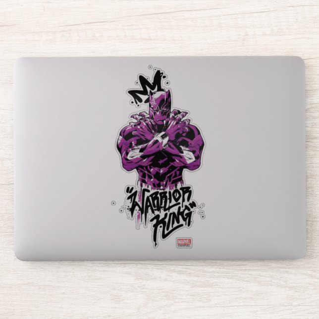 Avengers Classics | Black Panther Warrior King Sticker (Computer)
