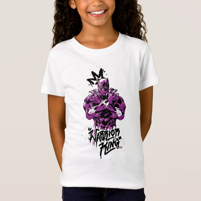 Avengers Classics | Black Panther Warrior King T-Shirt (Front)