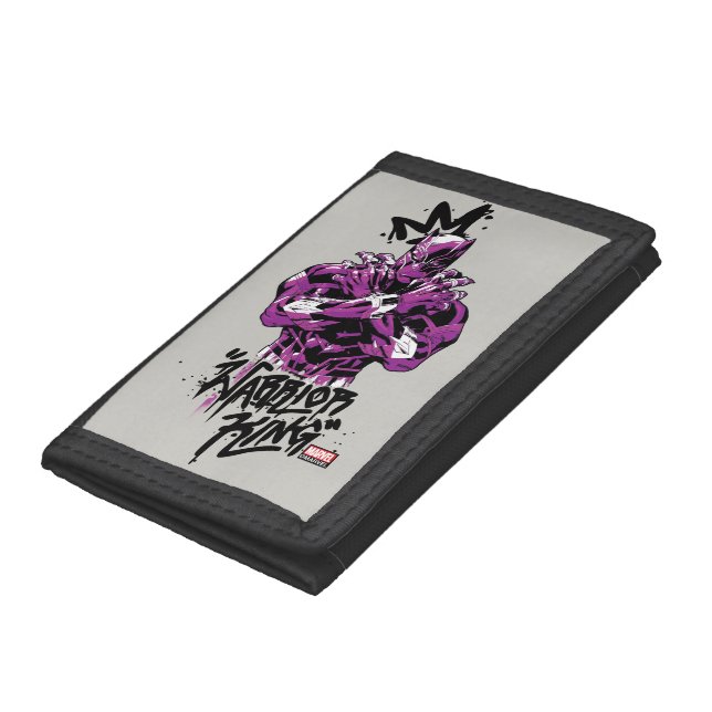 Avengers Classics | Black Panther Warrior King Trifold Wallet (Bottom)