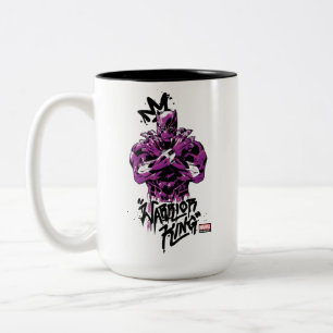 Avengers Classics   Black Panther Warrior King Two-Tone Coffee Mug