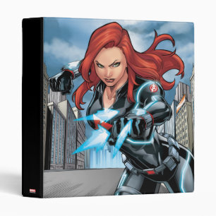 Avengers Classics   Black Widow Attack 3 Ring Binder