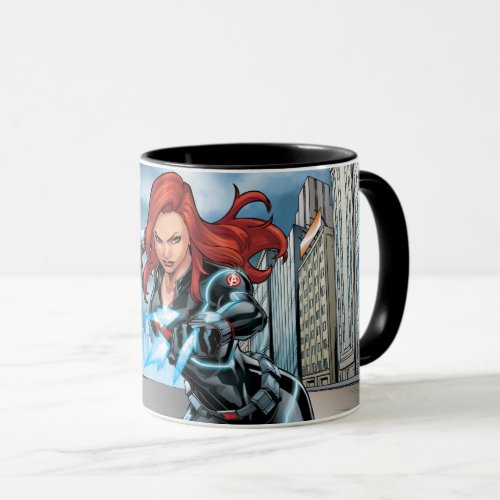Avengers Classics  Black Widow Attack Mug