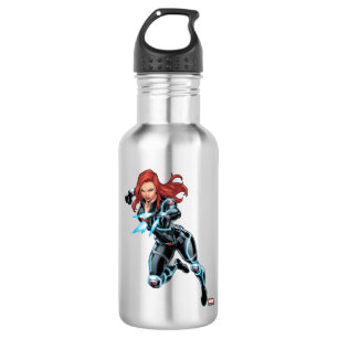 Avengers Classics   Black Widow Attack Stainless Steel Water Bottle