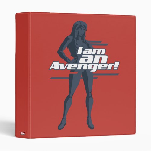 Avengers Classics  Black Widow I Am Graphic 3 Ring Binder