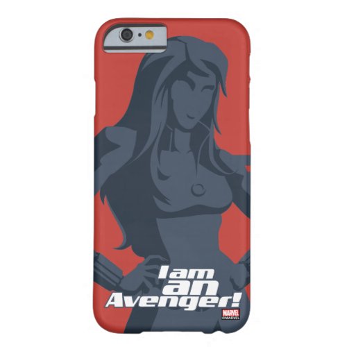 Avengers Classics  Black Widow I Am Graphic Barely There iPhone 6 Case