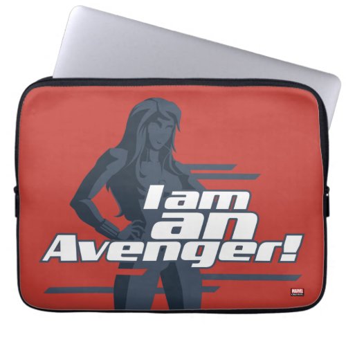 Avengers Classics  Black Widow I Am Graphic Laptop Sleeve