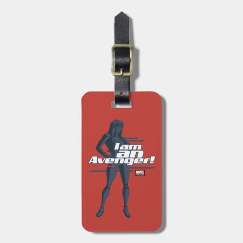 Avengers Classics  Black Widow I Am Graphic Luggage Tag