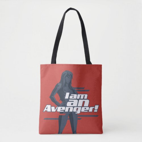 Avengers Classics  Black Widow I Am Graphic Tote Bag