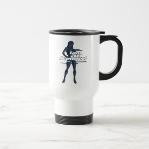 Avengers Classics   Black Widow "I Am" Graphic Travel Mug