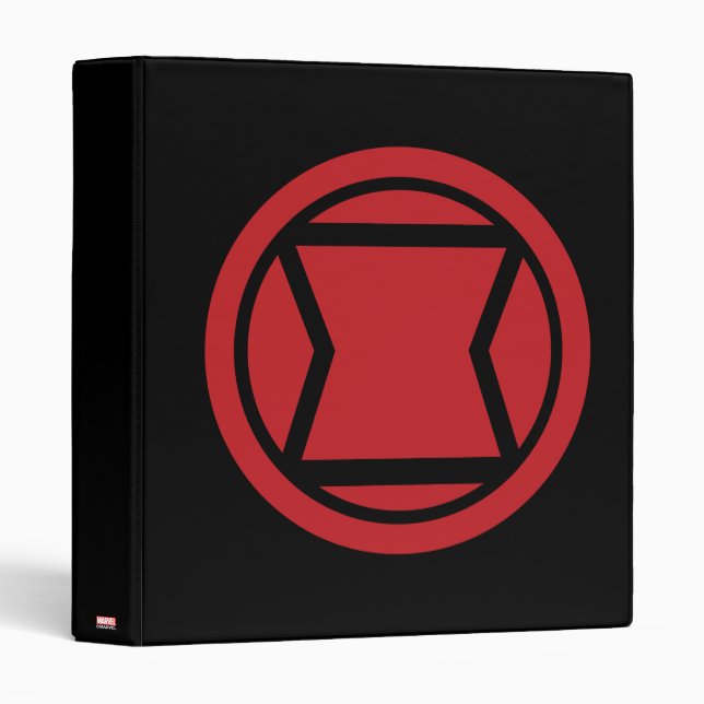 Avengers Classics | Black Widow Icon 3 Ring Binder (Front/Spine)