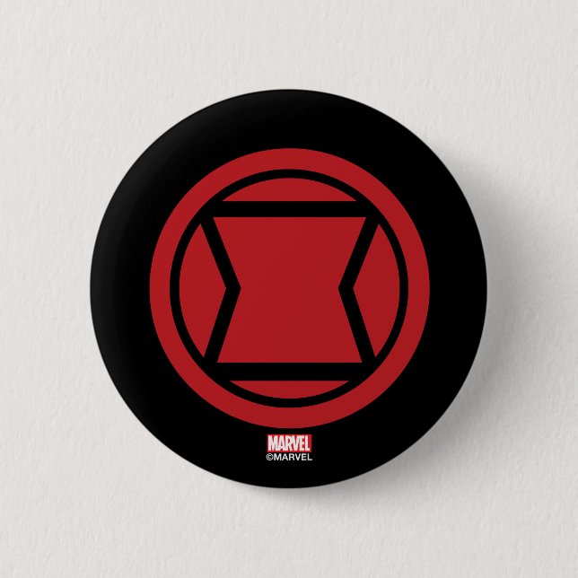 Avengers Classics | Black Widow Icon Button (Front)