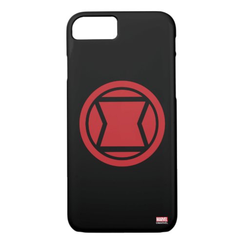 Avengers Classics  Black Widow Icon iPhone 87 Case