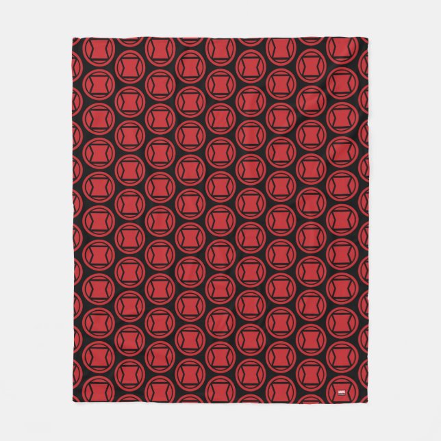 Avengers Classics | Black Widow Icon Fleece Blanket (Front)