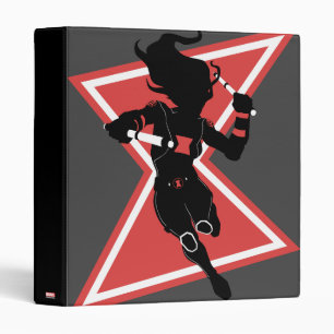 Avengers Classics   Black Widow Icon Graphic 3 Ring Binder