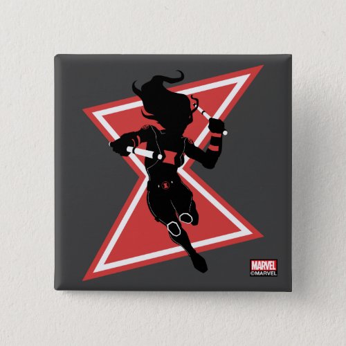 Avengers Classics  Black Widow Icon Graphic Button