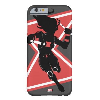 Avengers Classics | Black Widow Icon Graphic Barely There Iphone 6 Case by avengersclassics at Zazzle