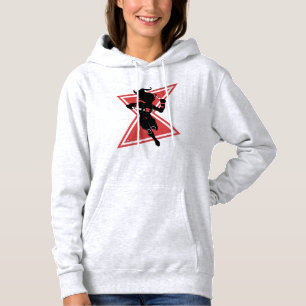 Avengers Classics   Black Widow Icon Graphic Hoodie