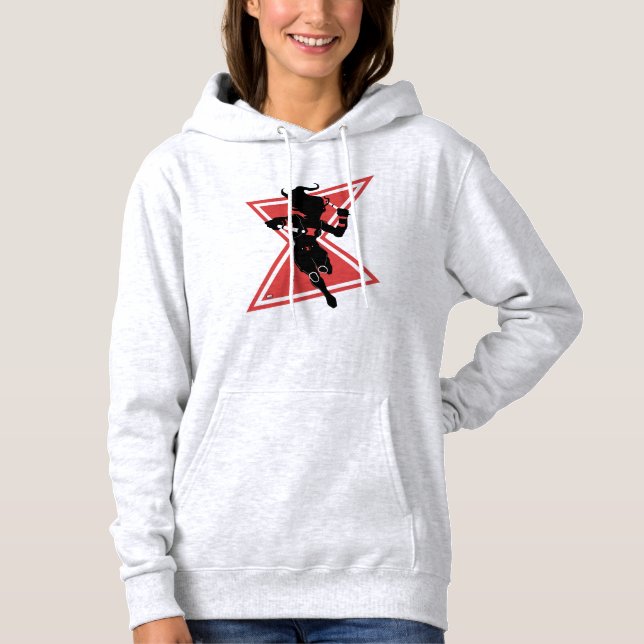 Avengers Classics | Black Widow Icon Graphic Hoodie (Front)