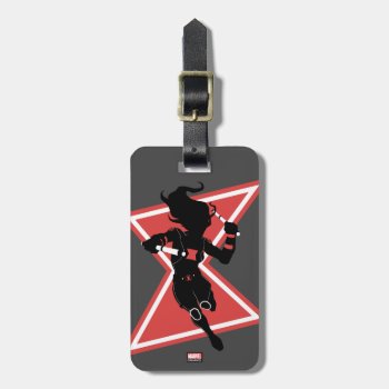 Avengers Classics | Black Widow Icon Graphic Luggage Tag by avengersclassics at Zazzle