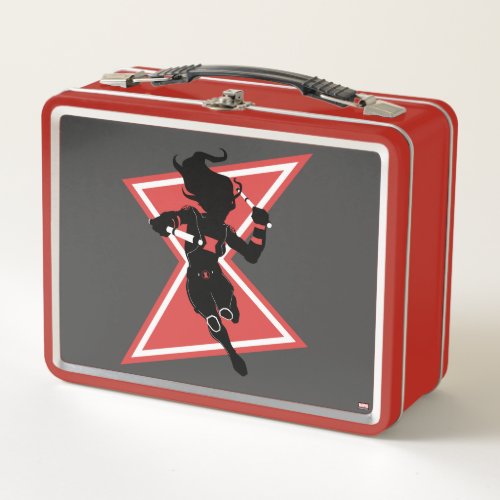 Avengers Classics  Black Widow Icon Graphic Metal Lunch Box