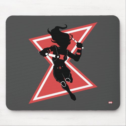 Avengers Classics  Black Widow Icon Graphic Mouse Pad