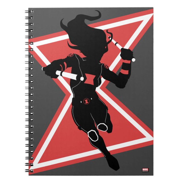 Avengers Classics | Black Widow Icon Graphic Notebook (Front)