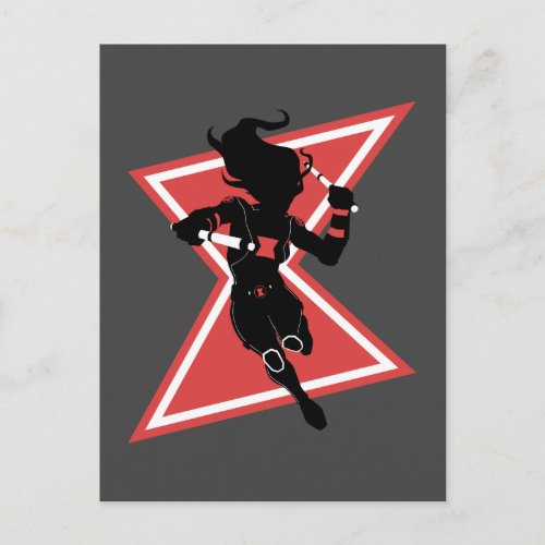 Avengers Classics  Black Widow Icon Graphic Postcard