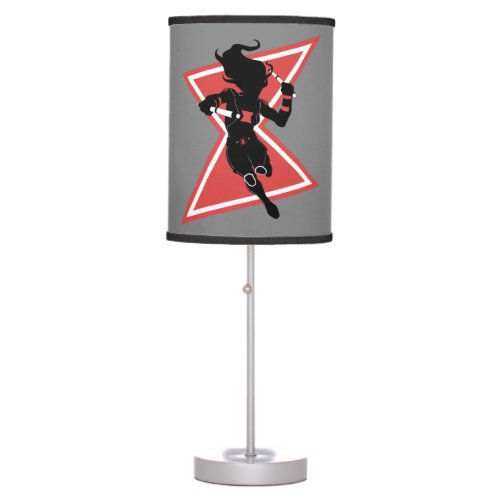 Avengers Classics  Black Widow Icon Graphic Table Lamp