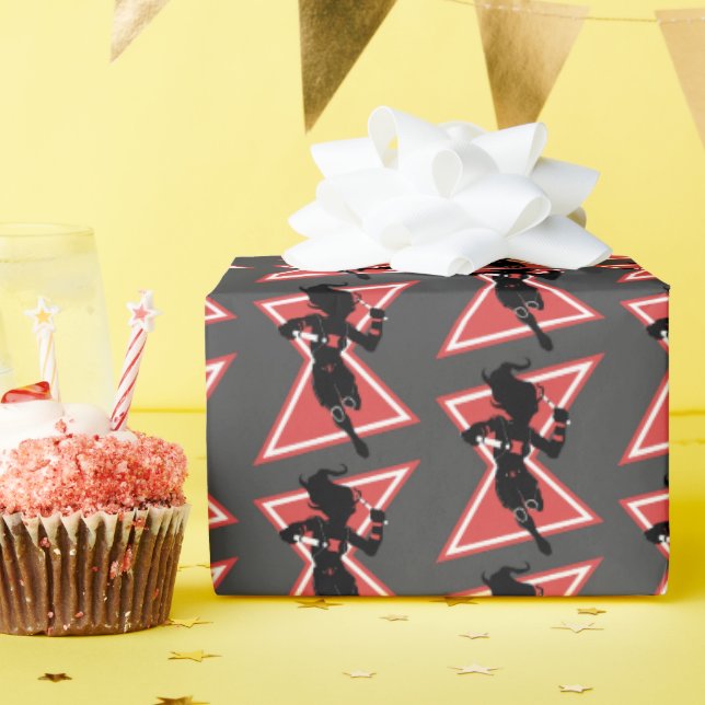 Avengers Classics | Black Widow Icon Graphic Wrapping Paper (Birthday Party)