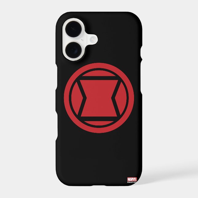 Avengers Classics | Black Widow Icon Iphone Case (Back)