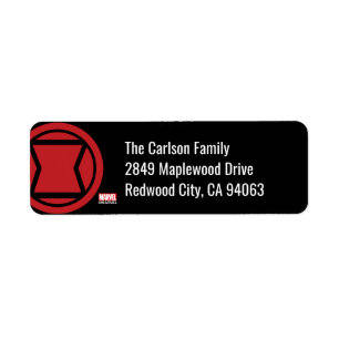 Avengers Classics   Black Widow Icon Label