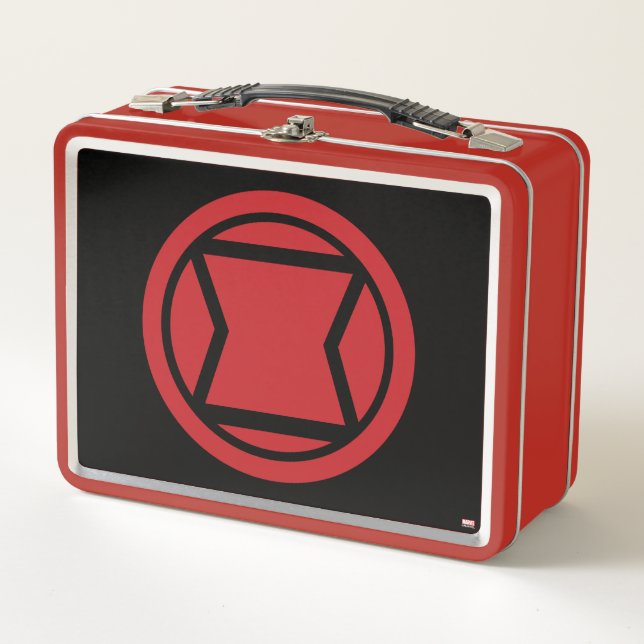 Avengers Classics | Black Widow Icon Metal Lunch Box (Front)