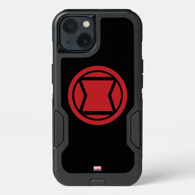 Avengers Classics | Black Widow Icon Otterbox iPhone Case (Back)