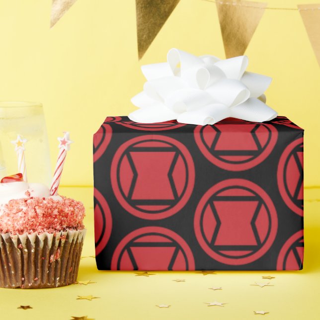 Avengers Classics | Black Widow Icon Wrapping Paper (Birthday Party)