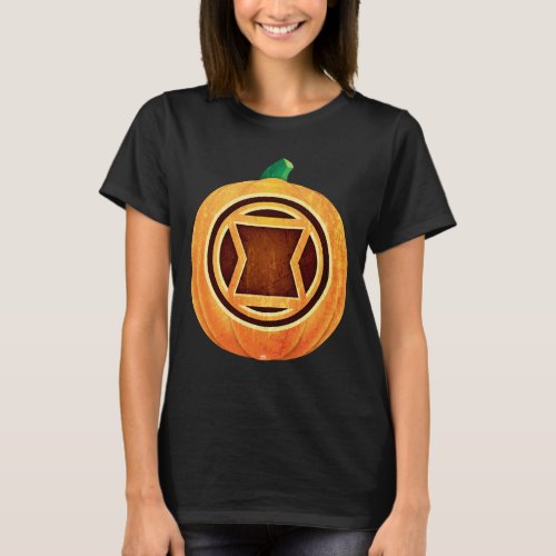 Avengers Classics  Black Widow Jack_o_lantern T_Shirt