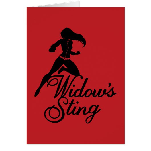 Avengers Classics | Black Widow "Widow's Sting" Cards (Front)
