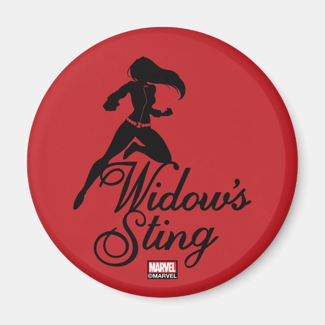 Avengers Classics | Black Widow "Widow's Sting" Magnet (Front)
