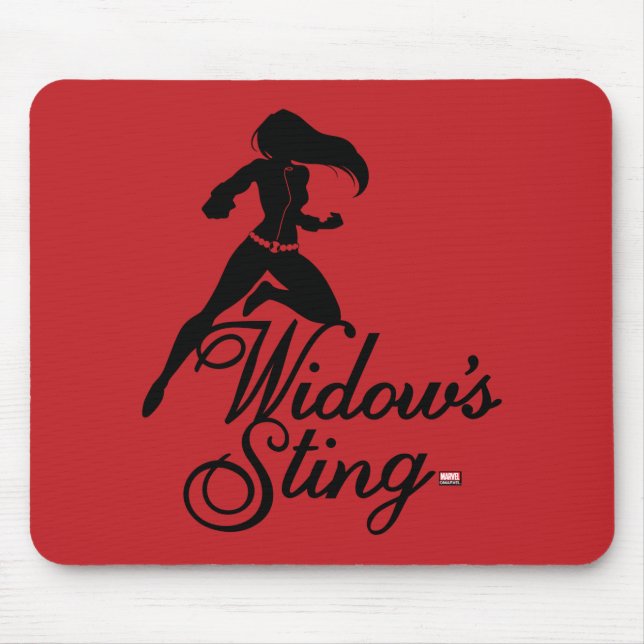 Avengers Classics | Black Widow "Widow's Sting" Mouse Pad (Front)