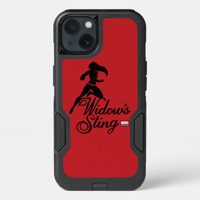 Avengers Classics | Black Widow "Widow's Sting" Otterbox iPhone Case (Back)